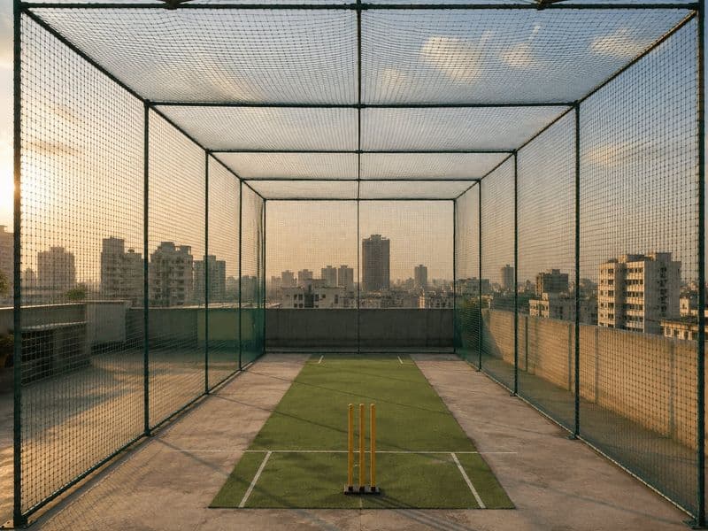 Cricket net project in Amravati